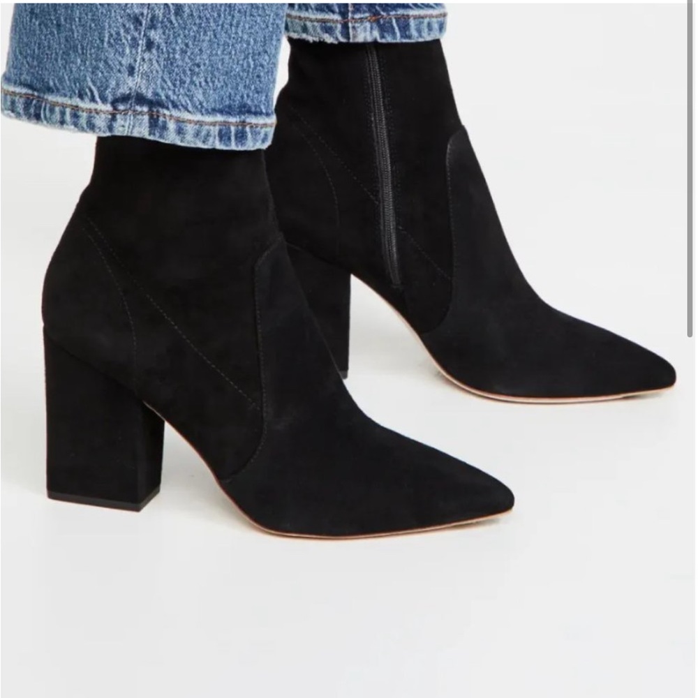 Loeffler Randall Black Ankle Boots